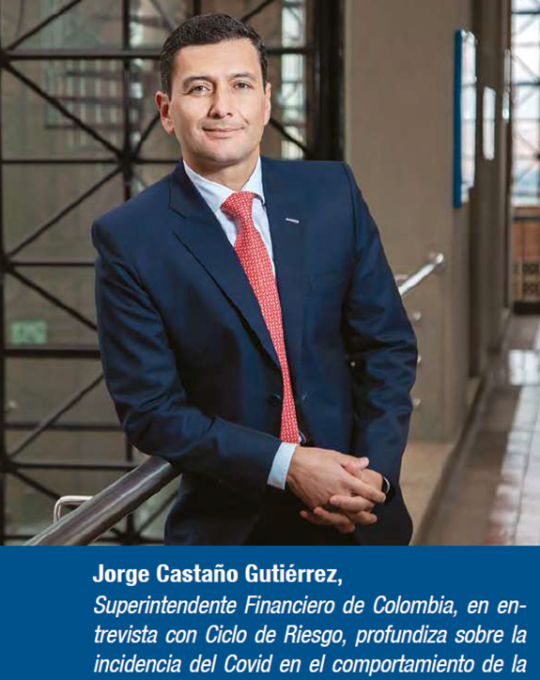 Jorge Castaño Gutiérrez, Superintendente Financiero de Colombia